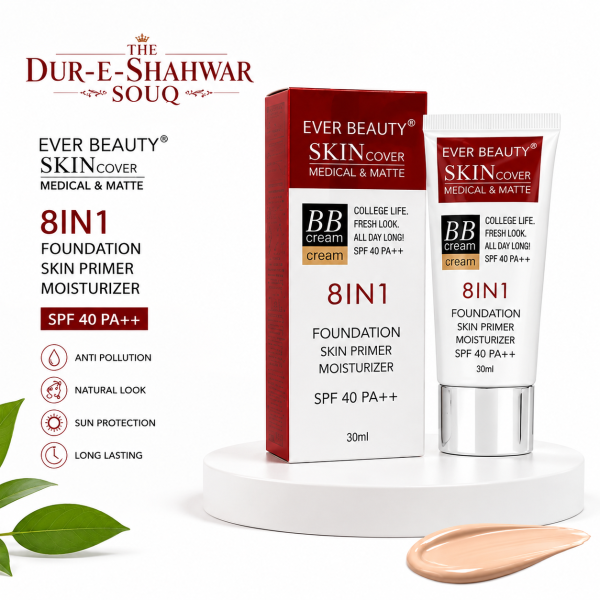 BB Cream 9 in 1 Medical Matte Foundation SPF45